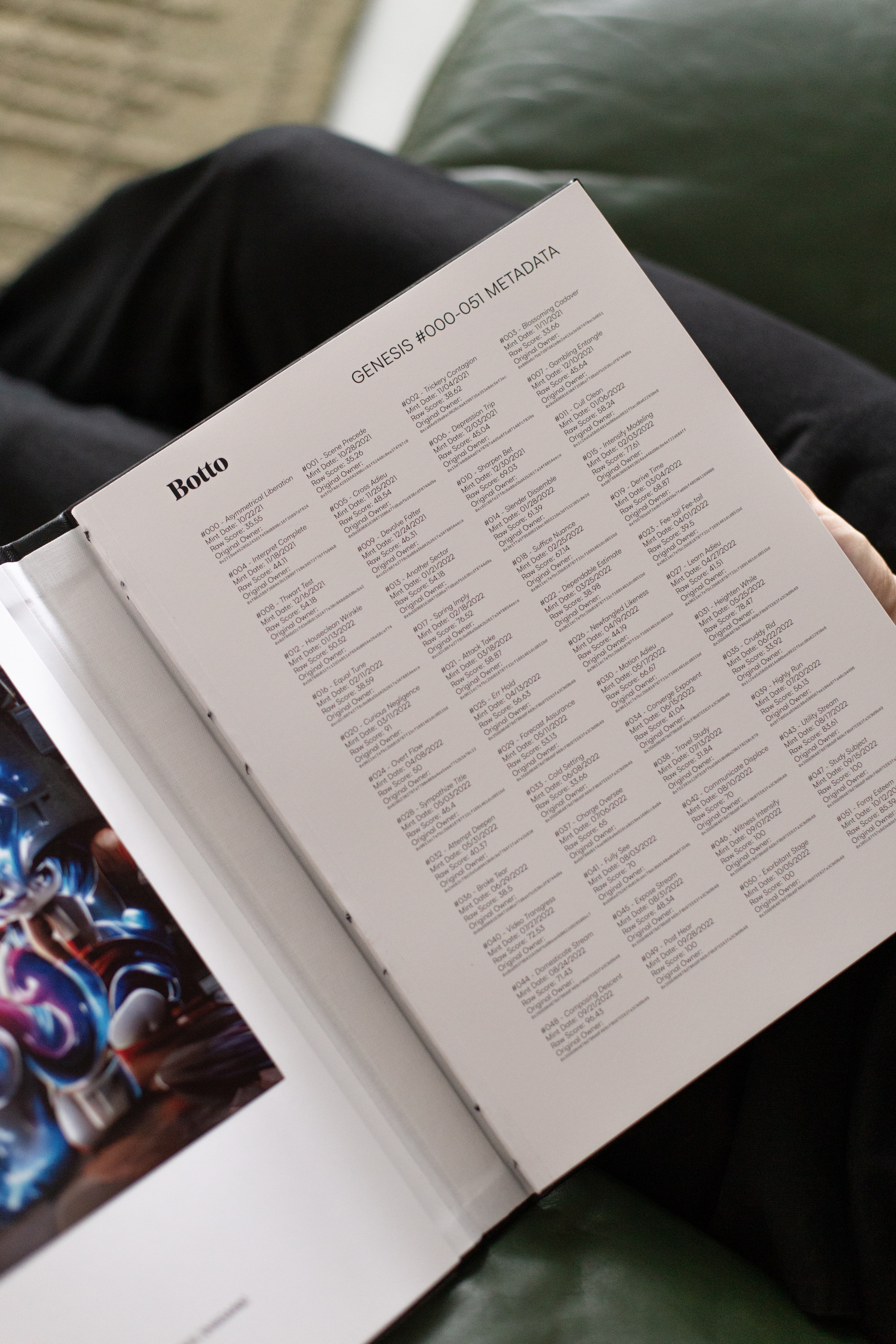 Genesis book metadata spread