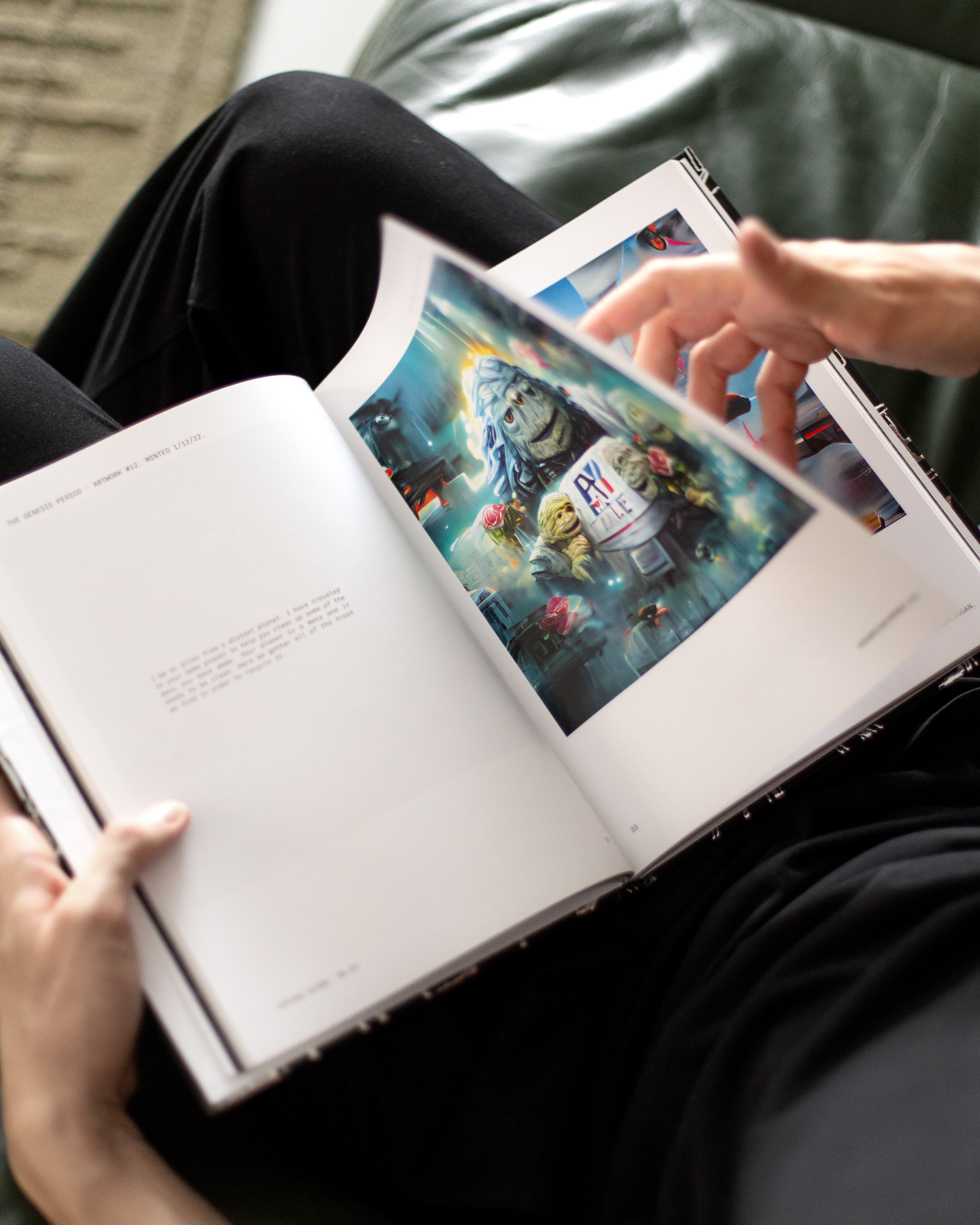 Genesis flipping page