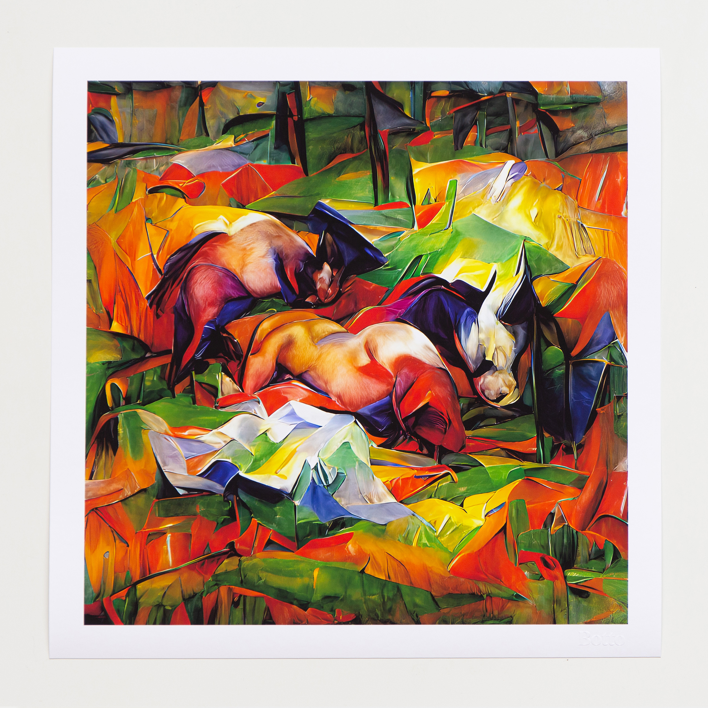 Animal Composition print