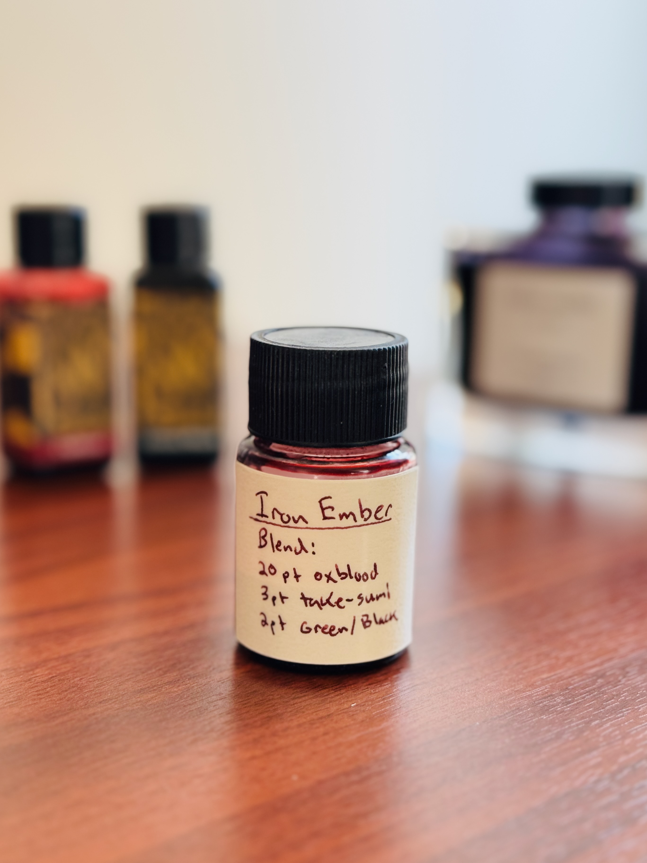 Custom blended inks for Pendulum plots